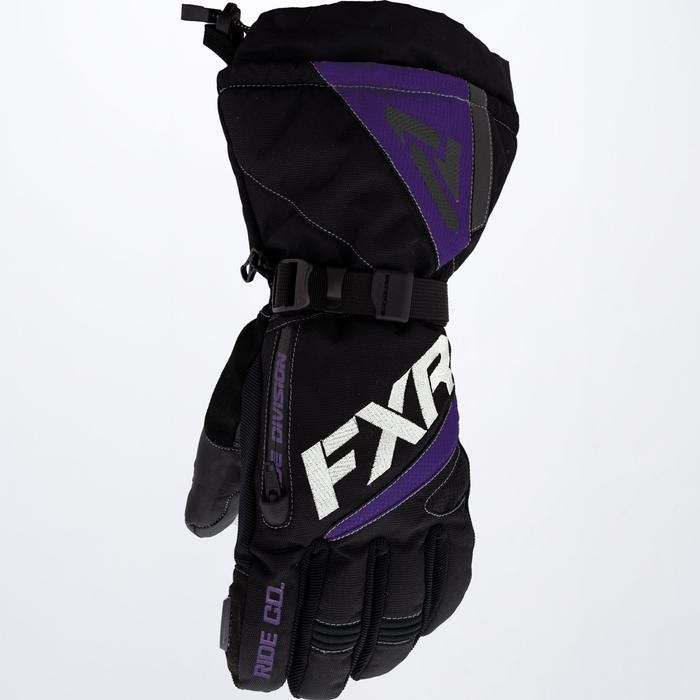 FXR RACING WOMEN'S FUSION GLOVE 22 with Thinsulate insulation and HydrX Pro waterproof membrane.