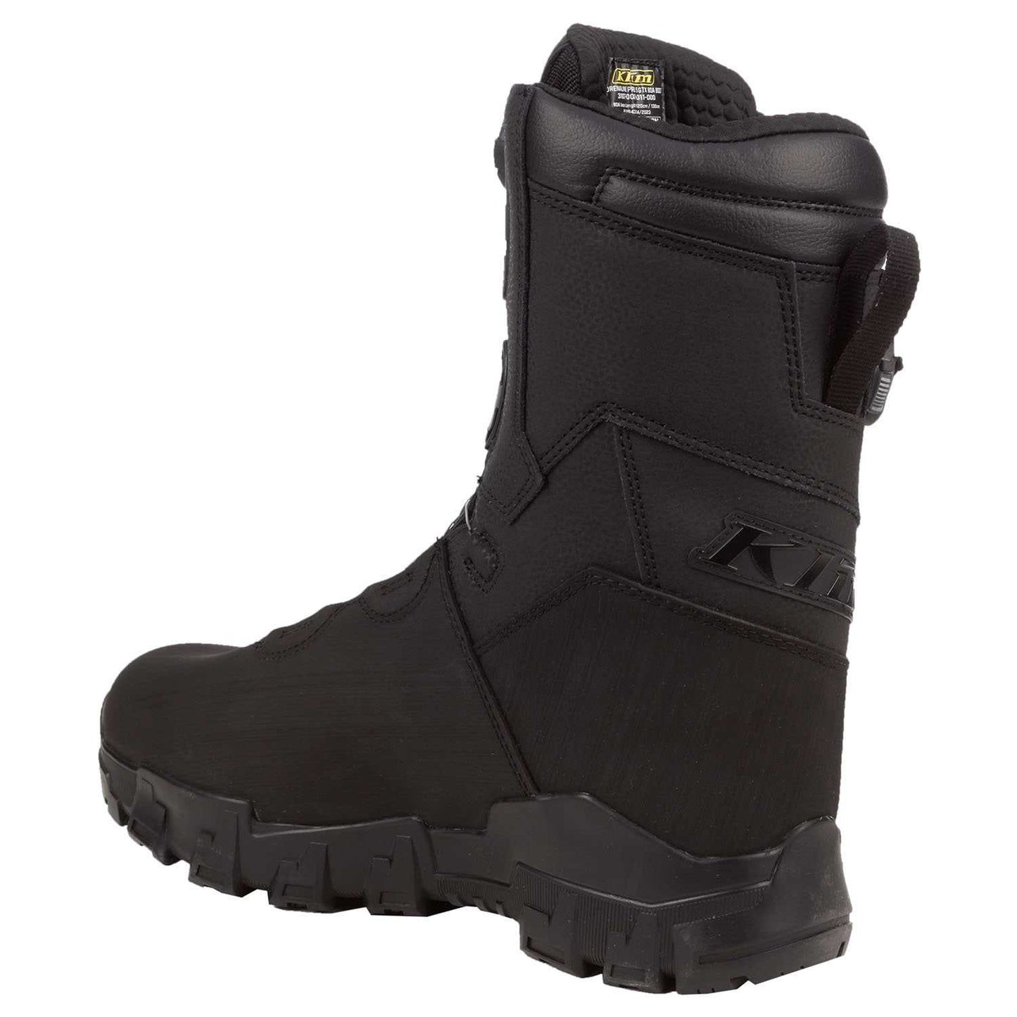 KLIM ADRENALINE PRO S GTX BOA BOOT with Michelin sole, BOA lacing, and moisture-wicking liner.