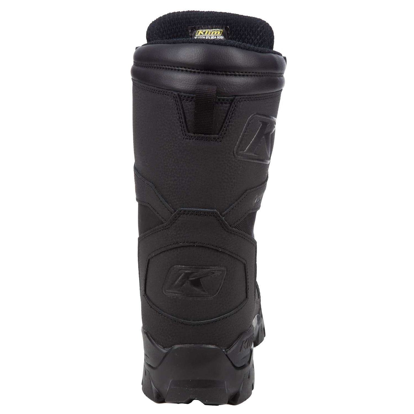 KLIM KLUTCH GTX BOA BOOT with durable black design, reinforced heel, and advanced BOA fit system.
