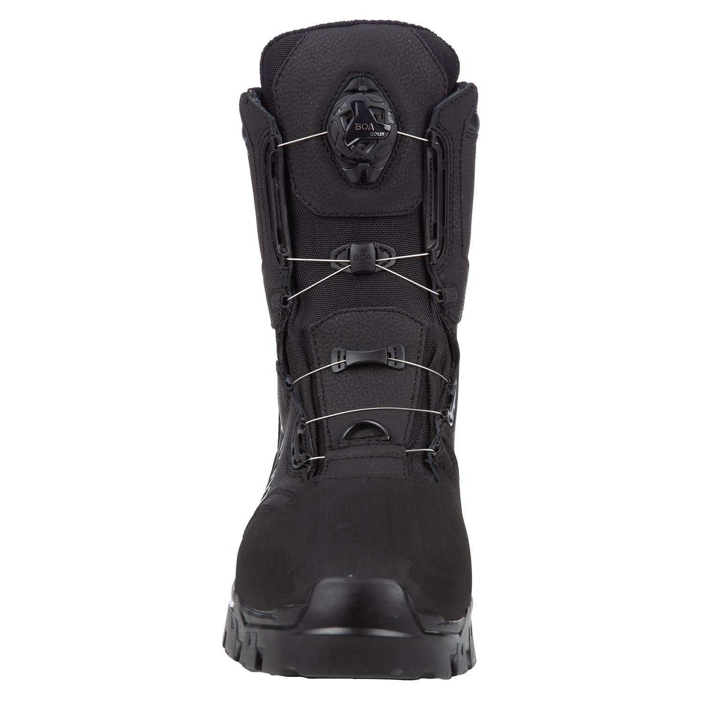 KLIM KLUTCH GTX BOA Boot, durable snowmobile footwear with waterproof construction and BOA fit system.