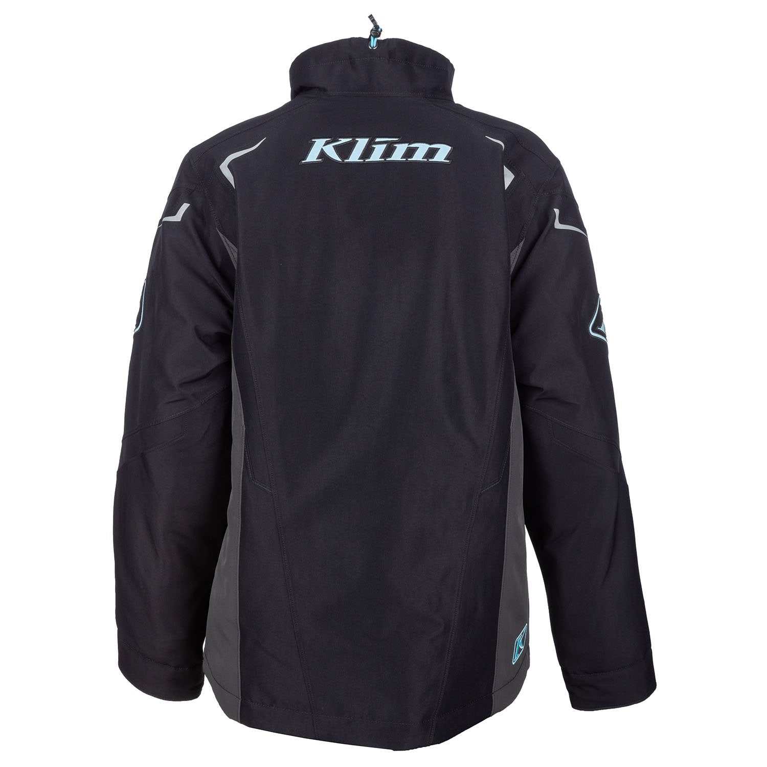 KLIM SPARK JACKET for women, GORE-TEX shell, Thinsulate insulation, black, back view.