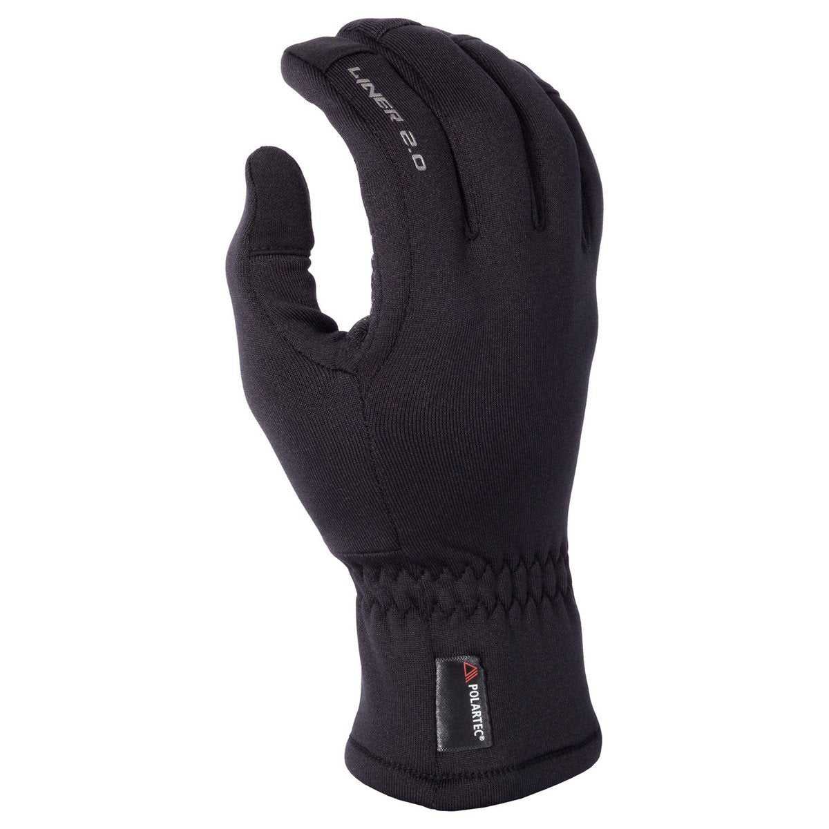 KLIM Glove Liner 2.0 with Polartec Power Stretch material and e-touch fingertip function.
