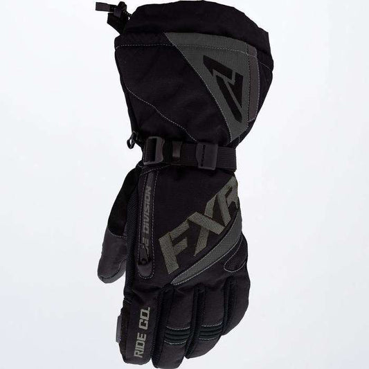 FXR RACING MEN'S FUEL GLOVE 22 with Thinsulate, reinforced leather, and waterproof features.