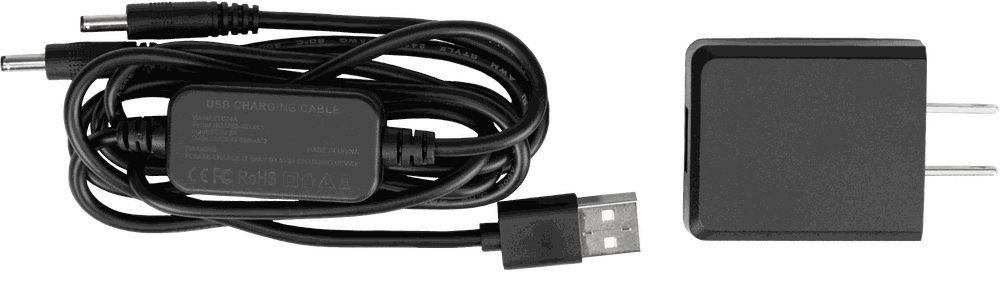 FLY RACING HEATED GLOVES 110V wall charger with USB cable.