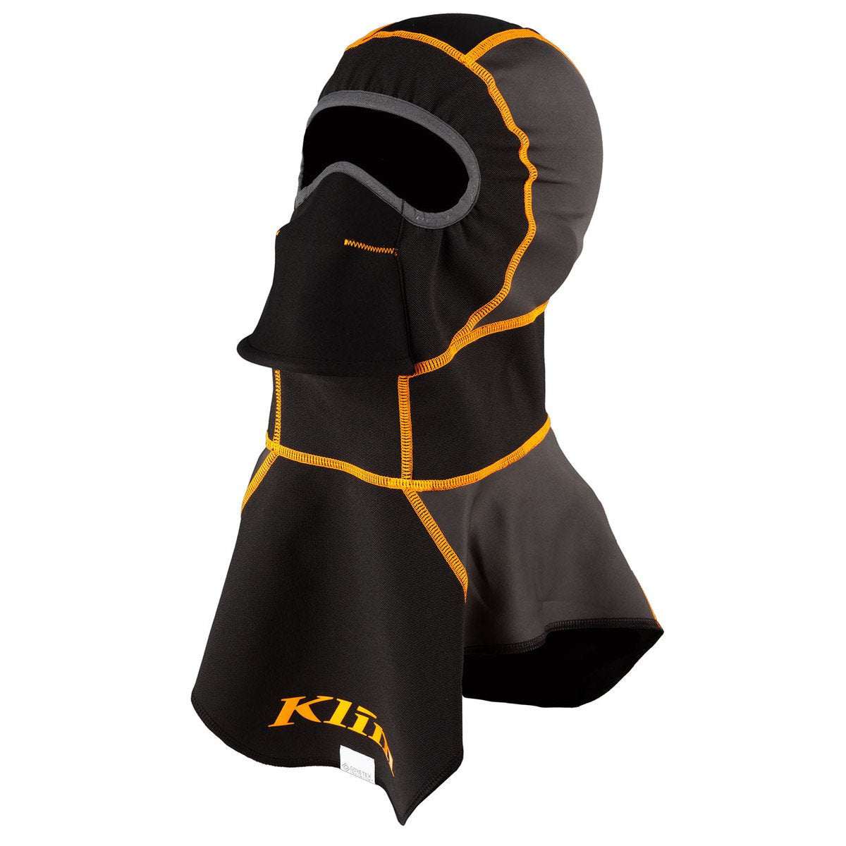 KLIM Arctic Balaclava for extreme cold, featuring WINDSTOPPER® and ultra-wide skirt for wind protection.