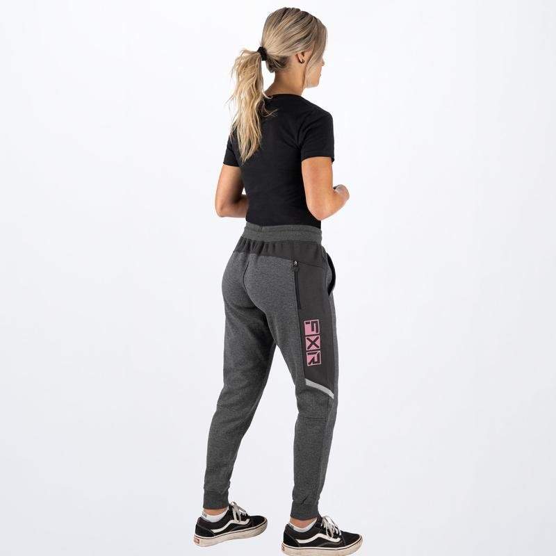 Women's FXR Racing Podium Jogger with elastic waist and side pockets.