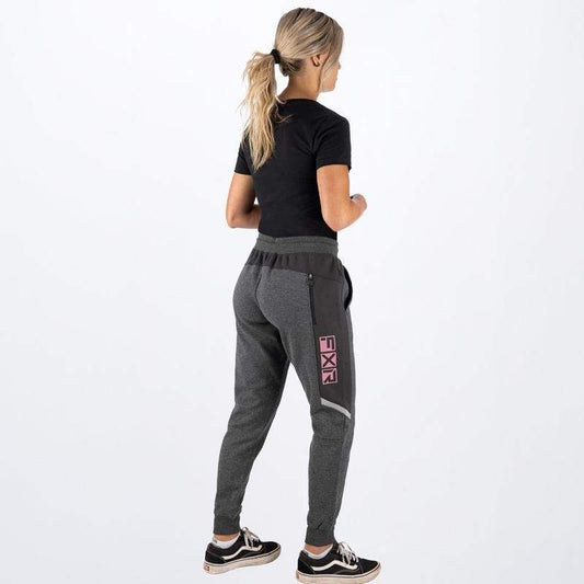 Women's FXR Racing Podium Jogger with elastic waist and side pockets.