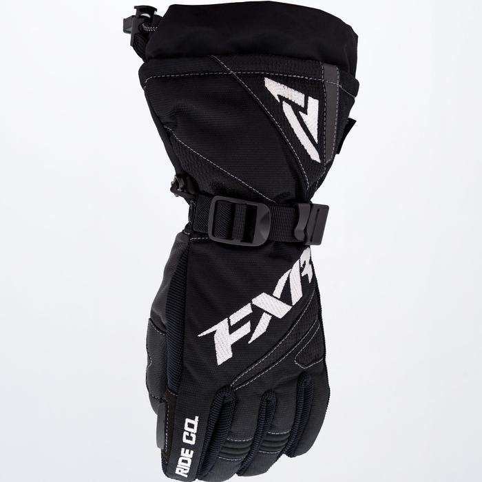 FXR Youth Helix Race Glove with Thinsulate insulation, HydrX Pro membrane, and reflective accents.