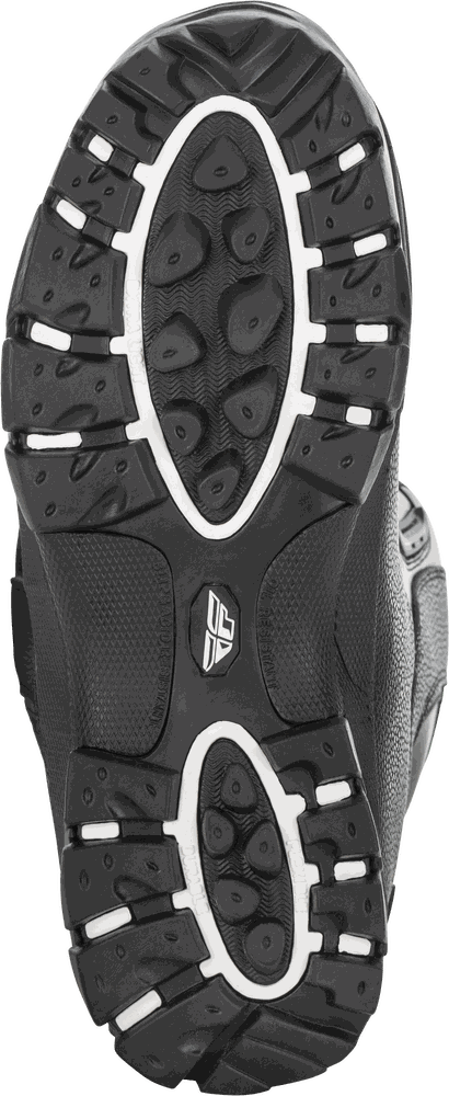 FLY RACING MARKER BOA BOOT durable rubber sole with slip-resistant traction.