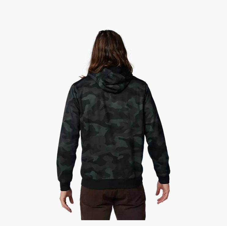 FOX RACING FOX HEAD CAMO FLEECE PULLOVER