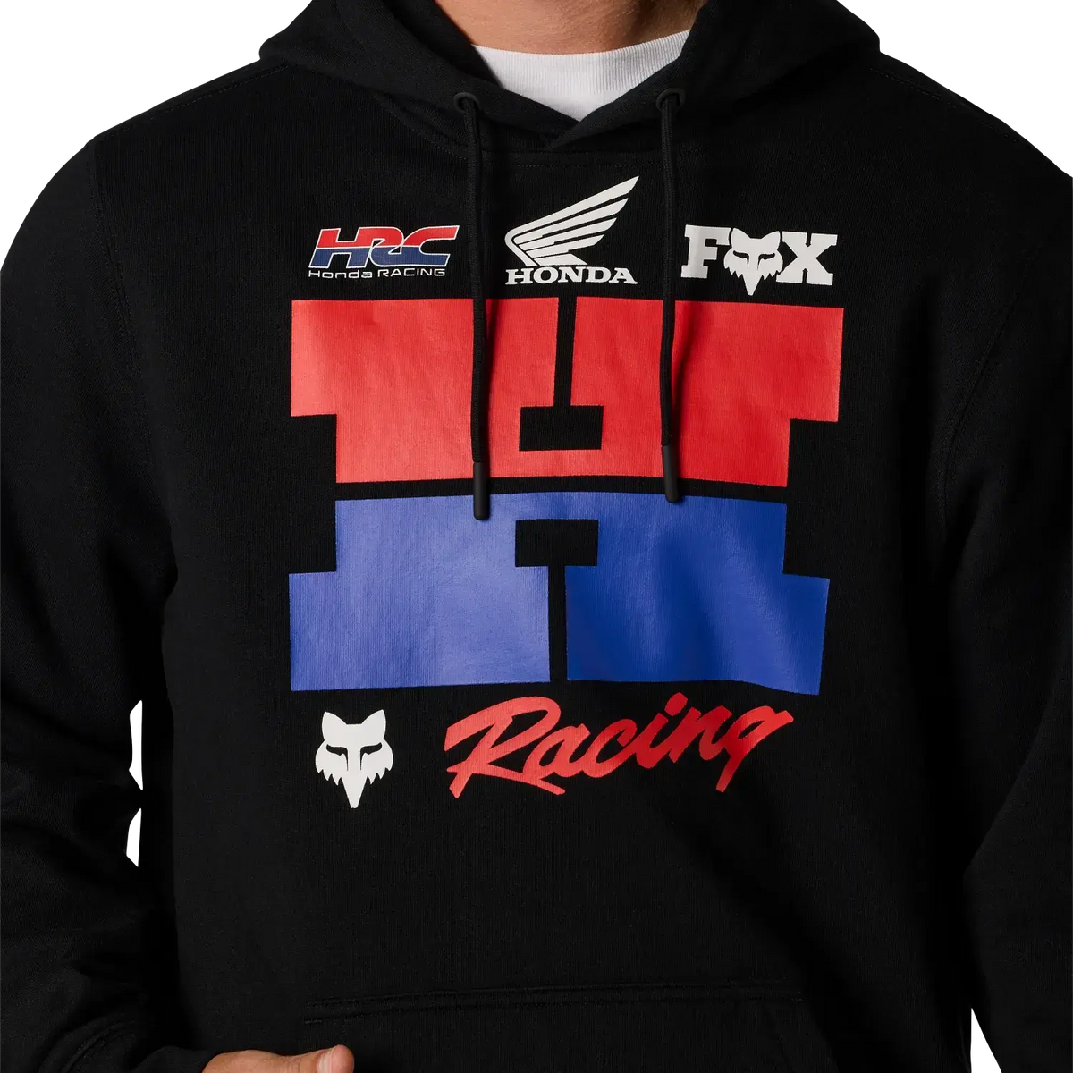 FOX RACING HONDA FLEECE PULLOVER HOODIE