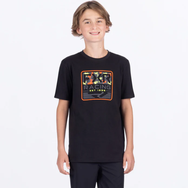 FXR Racing Youth Emblem Premium T-Shirt 25