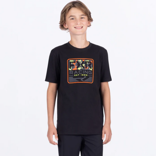 FXR Racing Youth Emblem Premium T-Shirt 25