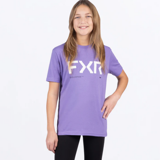 FXR RACING YOUTH HYDROGEN PREMIUM T-SHIRT 25
