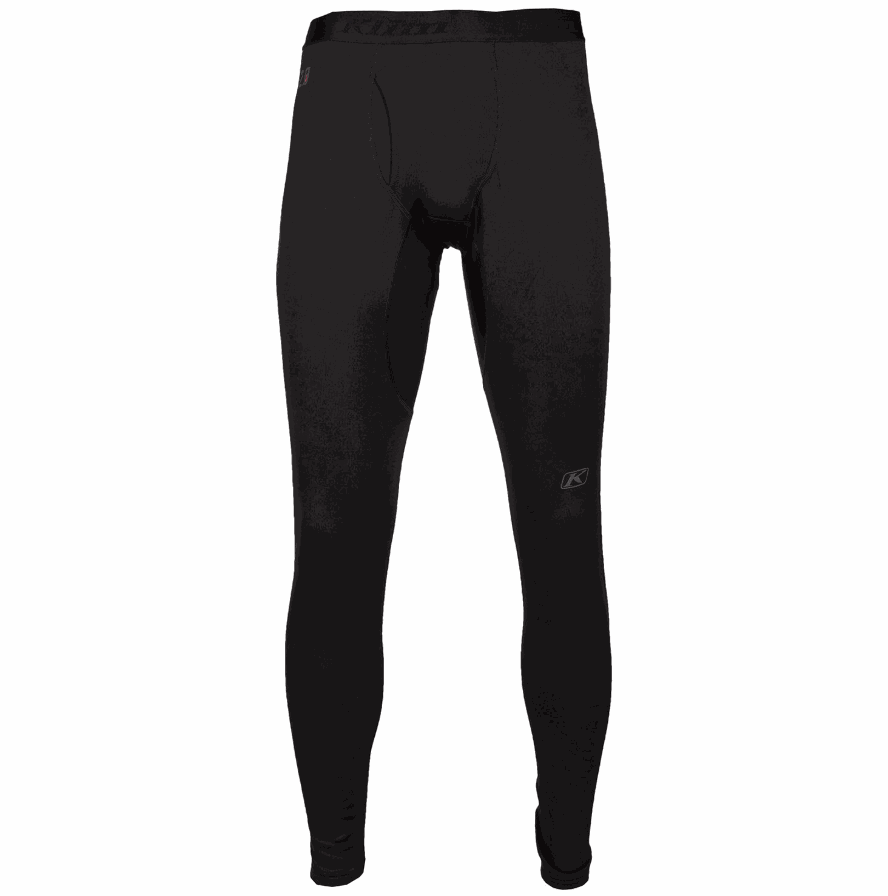 KLIM AGGRESSOR PANT 2.0 black synthetic breathable moisture-wicking base layer for powersports