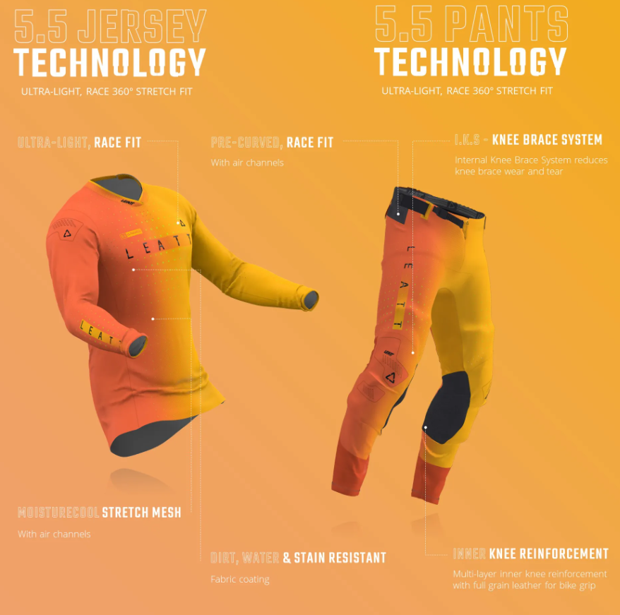 LEATT MOTO JERSEY 5.5 ULTRAWELD