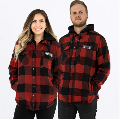 FXR RACING UNISEX TIMBER INSULATED FLANNEL JACKET 23