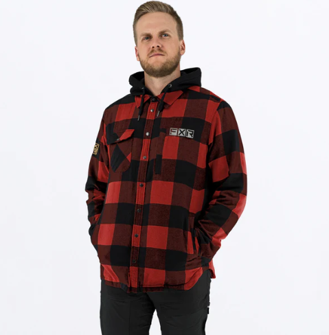 FXR RACING UNISEX TIMBER INSULATED FLANNEL JACKET 23