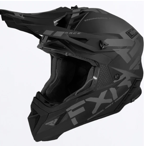 FXR RACING HELIUM PRIME HELMET w/ AUTO BUCKLE 23