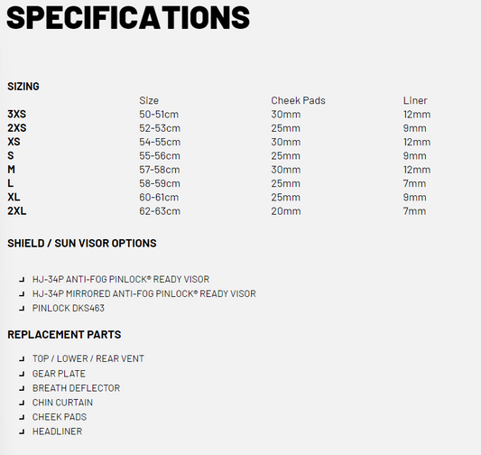 HJC C10 MOTORCYCLE HELMET