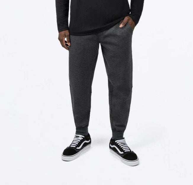 Men's FXR Racing Podium Jogger 24, heavyweight sweatpants with elastic waist and reflective inserts.
