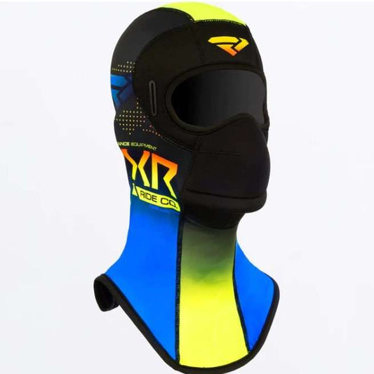 FXR Racing Boost anti fog balaclava with neoprene nose mask, windproof eyeport, and breathable mid-weight Omni-Stretch fabric for cold weather protection