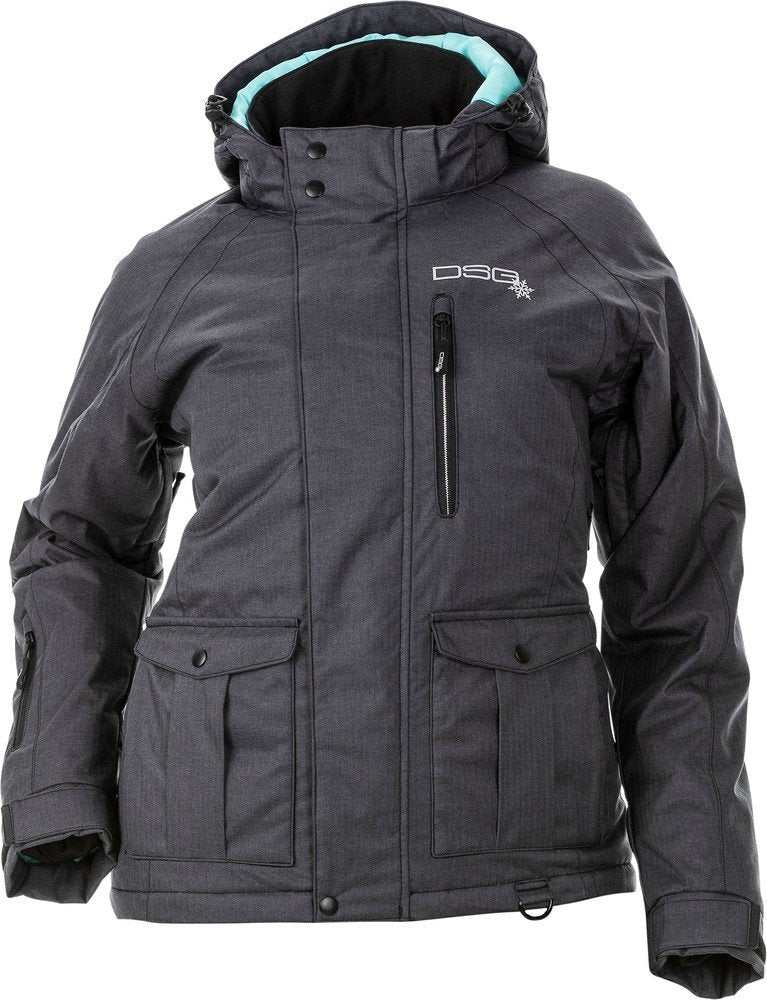 DSG Craze 4.0 Jacket with hood, waterproof shell, and durable design.