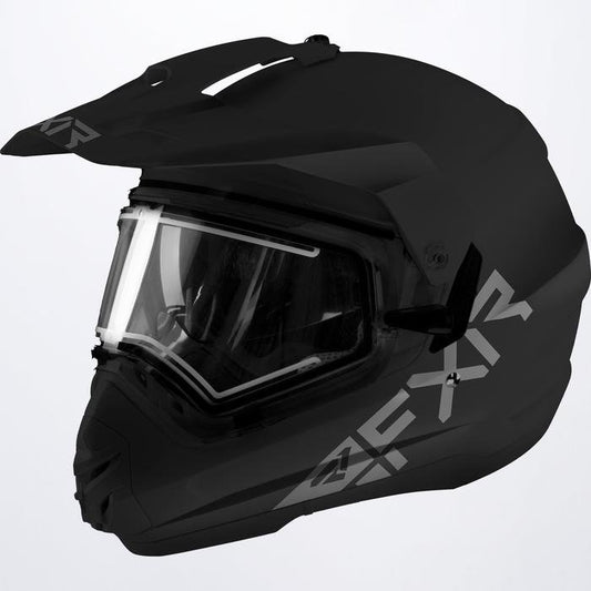 FXR RACING TORQUE X PRIME HELMET WITH E-SHIELD & SUN SHADE