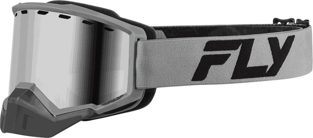 Fly Racing Focus Snow Goggle with dual pane lens, anti-scratch coating, and adjustable strap.