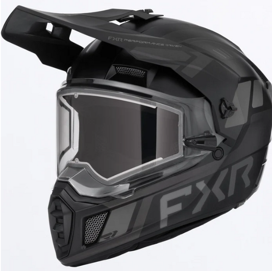 FXR RACING CLUTCH X HELMET W/ ELECTRIC SHIELD 26