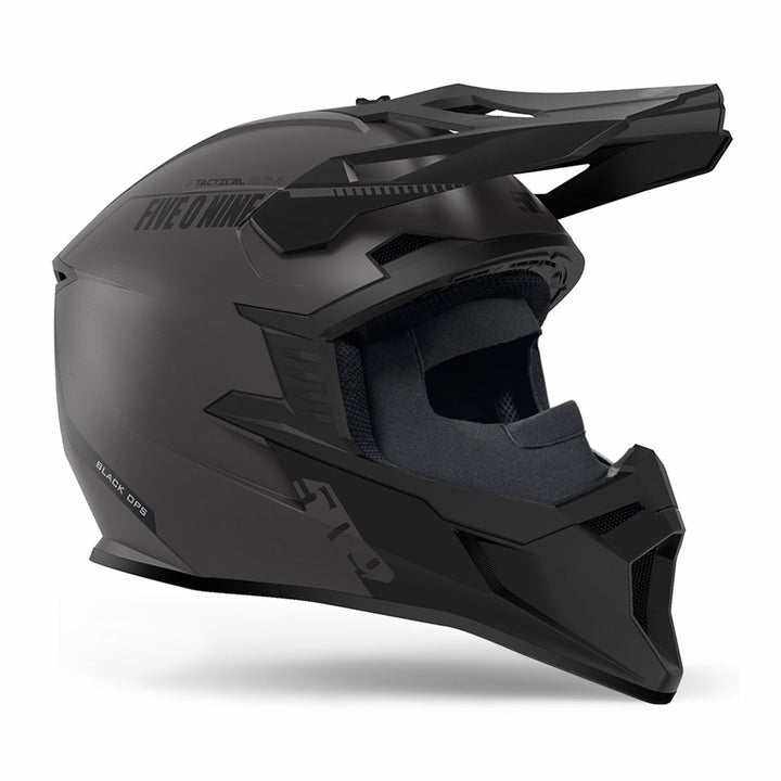 Black 509 Tactical 2.0 Helmet with adjustable visor and Venturi Venting system.