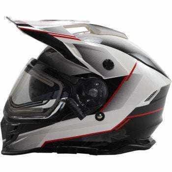 Z1R RANGE HELMET BLADESTORM ELECTRICFeatures

Injection ABS shell
Includes standard shield and dual pane anti-fog shield
Versatile design can be used with or without face shield (hardware for conversioHelmets