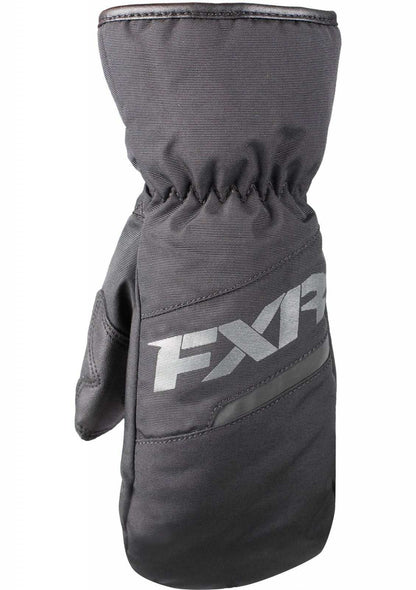 FXR YOUTH OCTANE MITT with waterproof liner, polar fleece, and reflective details.
