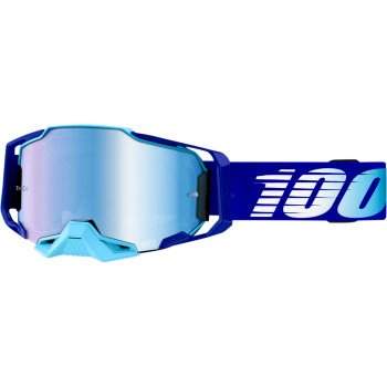100% Armega Goggle with ultra HD lens and wide strap.