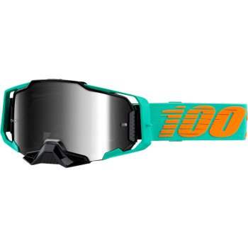 100% Armega Goggle with ultra HD lens and quick-release system.
