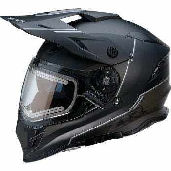 Z1R RANGE HELMET BLADESTORM ELECTRICFeatures

Injection ABS shell
Includes standard shield and dual pane anti-fog shield
Versatile design can be used with or without face shield (hardware for conversioHelmets