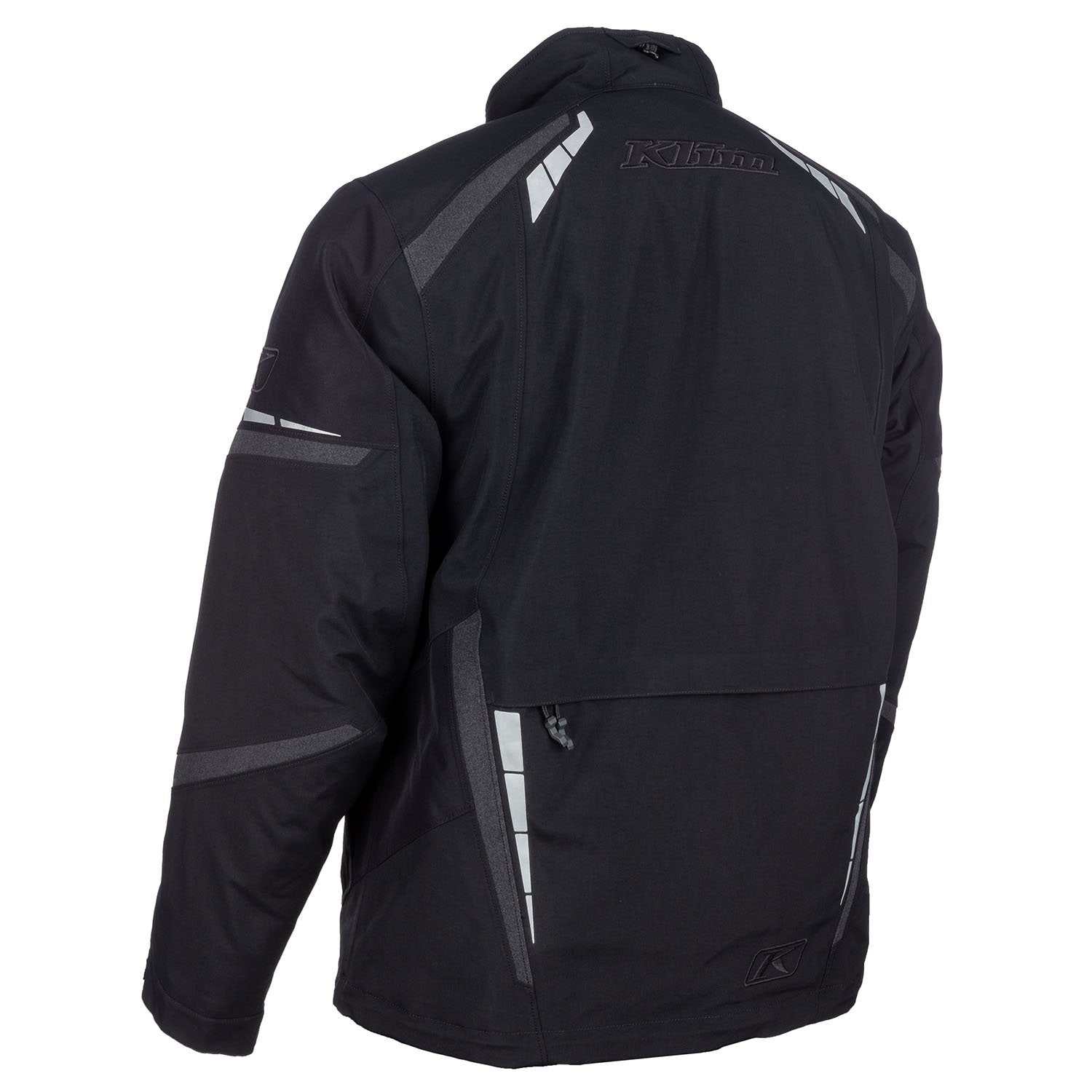 KLIM KEWEENAW JACKET in black, featuring durable nylon construction, reflective material, and advanced insulation for extreme conditions.