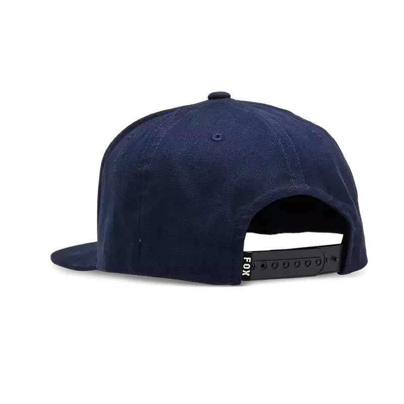 FOX RACING Fox Head Snapback Hat with adjustable closure and iconic logo.