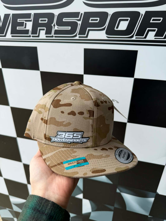 365 PREMIUM FLAT BRIM SNAPBACK HAT CLASSIC LOGO