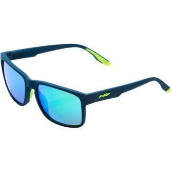 FMF GEARS SUNGLASSES with blue lenses and durable nylon frame.