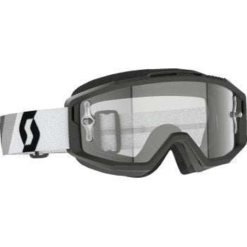 SCOTT Split OTG Goggle with RAM active venting, 3-layer foam, and silicone-lined strap