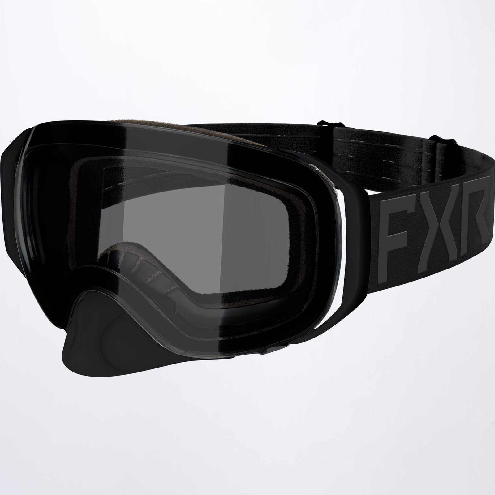 FXR RACING RIDE X SPHERICAL GOGGLE with anti-fog, impact-resistant lens and premium strap.