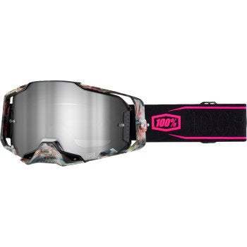 100% Armega Goggle with ultra HD lens and quick-release system.