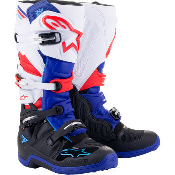 Black/Blue/Red/White