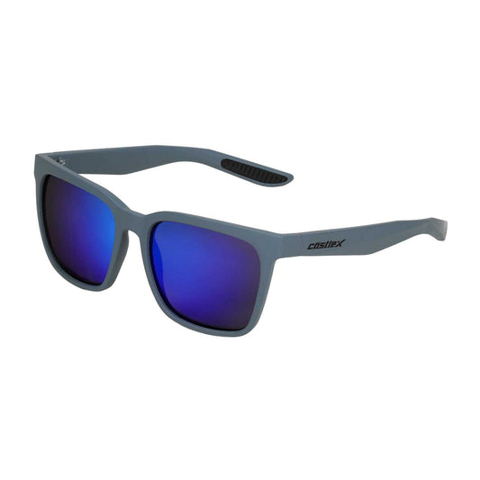 Matte Gray w/Mirror Blue Lens