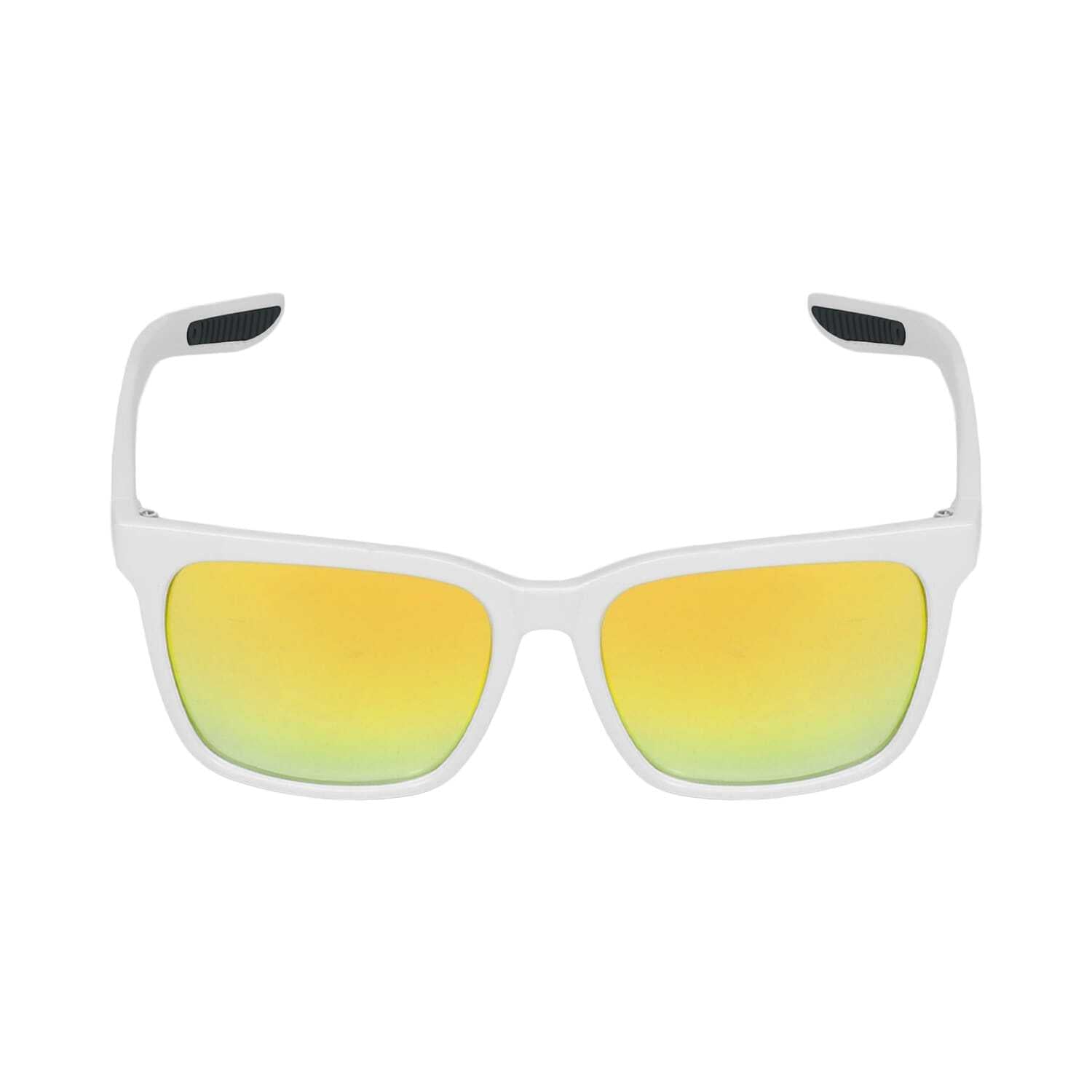White w/Mirror Gold Lens