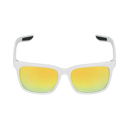 White w/Mirror Gold Lens