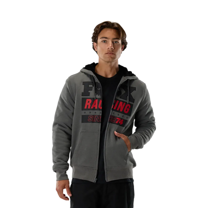 FOX RACING SINCE 74 SASQUATCH FLEECE ZIP HOODIE