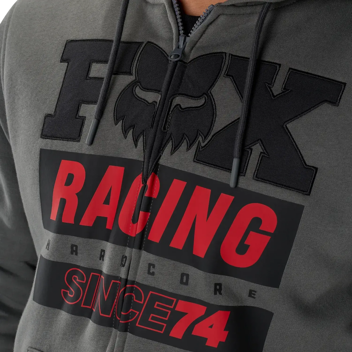 FOX RACING SINCE 74 SASQUATCH FLEECE ZIP HOODIE