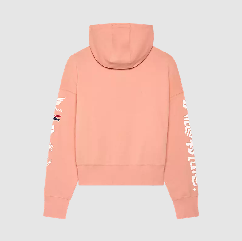 FOX RACING WOMENS FOX X HONDA OVERSIZED PULLOVER HOODIE